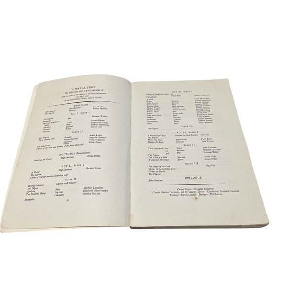 The Pilgrims Progress Vocal Score Music Musical Songbook - Picture 3 of 3